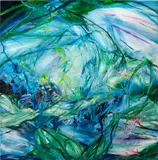 Sylvia Ong, Echoes No. 2, 2023, oil on canvas