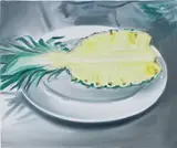 Ulala Imai, Pineapple, 2019, oil on canvas