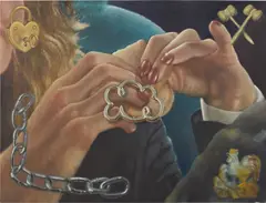 Issy Wood, Professional Help on Rye, 2020, oil on linen