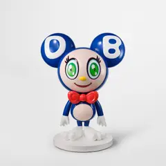 Mr. DOB by Takashi Murakami, 2020, FRP, urethane paint, stainless steel, wood, offered Mar 2025