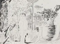 Chris Huen Sin Kan, Joel, 2020, pencil on paper
