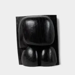 Wang Keping, Buste de Femme, 2014, bronze