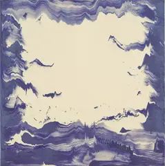 Bernard Frize, Equivalent (6), 1990, acrylic and resin on canvas