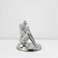 Sexy Robot_1/3 Scale_Aluminum_B by Hajime Sorayama, 2018, aluminum, offered Apr 2025