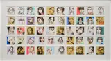 fusengirl, ultimate moment #001, 2022-2023, mixed media on sticky note