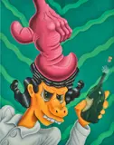 Nicasio Fernandez, Under Pressure, 2020, oil on linen