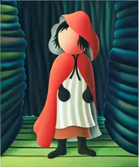 Jordi Ribes, El Cuento Atrapado, 2009, acrylic on canvas