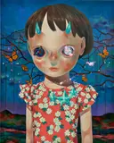 Hikari Shimoda, Whereabouts of God – Nobody #2, 2016, oil on canvas