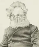 Jim Shaw, Study for Official Portrait #3 (Pillars of Society)
