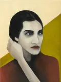 Tania–Maria by Rebecca Brodskis, 2019, oil on linen, offered Apr 2025