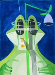 Keith Boadwee, I'm so lonesome I could fly, 2021, oil on canvas