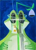 Keith Boadwee, I'm so lonesome I could fly, 2021, oil on canvas