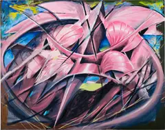 Sean Steadman, Bluff, 2021, oil on canvas