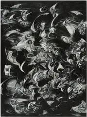 The Bait by Yuan Fang, 2020, acrylic on canvas, sold Dec 2025