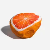 Nicolas Party, Blakam's Stone (Orange), 2016, acrylic on stone