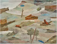 Ram Kumar, Untitled, 2004, oil on canvas
