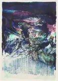 Zao Wou-ki, Untitled, 1976, lithograph on paper