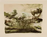 Zao Wou-ki, Untitled (Å. 185), 1968, Lithograph in colours, on BFK Rives paper, with full margins