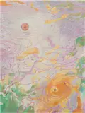 Jin Han, The Secret Letter from Sky, 2023, oil on linen