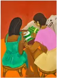 Maria Farrar, Suman, 2022, oil on linen
