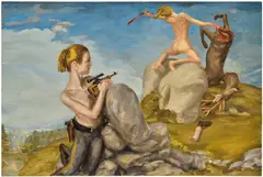 Jansson Stegner, Sag Lake Rampage, 2004, oil on linen