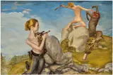 Jansson Stegner, Sag Lake Rampage, 2004, oil on linen