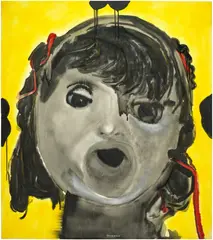 Yuxing Huang, Inflatable Girl, 2004, oil on canvas