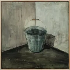 Yige Song, Bucket 2, 2010, oil on canvas