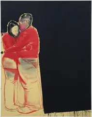 Ma Ke, Embrace, 2009, oil on canvas