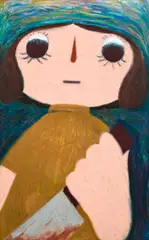 Felix Treadwell, Evil Killer, 2019, oil on canvas