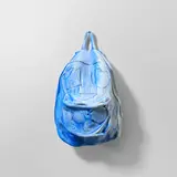 Daniel Arsham, Blue Gradient Backpack, 2017, paint on hydrostone