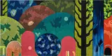 Glendon Cordell, Moving Shadows, 2019, acrylic on canvas, diptych