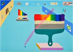 Peter McDonald, Museum Show, 2008, acrylic and gouache on canvas