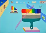 Peter McDonald, Museum Show, 2008, acrylic and gouache on canvas