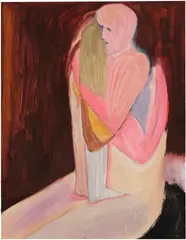 Firenze Lai, Basic Knot, 2016, oil on paper