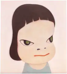 Yoshitomo Nara, Pinky, 2000, acrylic on canvas