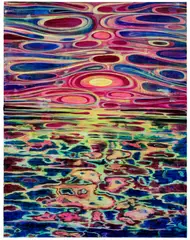 Yuxing Huang, The Sunrise Above the Sea, 2016, acrylic on canvas