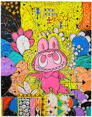 Kasing Lung, INPUT, 2021, acrylic on canvas