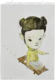 Yoshitomo Nara, Untitled, 1997, pencil, watercolour and coloured pencil on paper