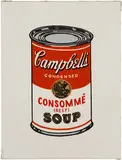Richard Pettibone, Andy Warhol, Campbell's Consommé Soup