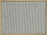 Richard Pettibone, Detail of Frank Stella's Union Pacific 1960 or Marquis de Portago 1960