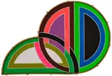 Richard Pettibone, Frank Stella, 'Darabjevd I', 1968, enamel and graphite on canvas