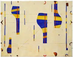 Caio Fonseca, Pietrasanta Painting C07.15, 2007, mixed media on canvas