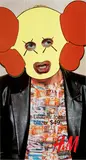 Kaws, UNTITLED (H&M), 2002, acrylic on existing advertising poster