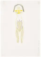 Untitled by Izumi Katō, 2005, pencil and pen on paper, offered Dec 2025