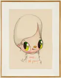 Javier Calleja, And…do you?, 2021, mixed media on paper