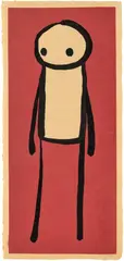 Stik, Shodō, 2013, Japanese ink and spray paint on newsprint
