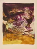 Zao Wou-ki, Untitled (Å. 237), 1973, Lithograph in colours, on Arches paper, with margins