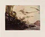 Zao Wou-ki, Untitled (Å. 172), 1967, Etching and aquatint in colours, on Arches paper, with margins
