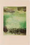 Zao Wou-ki, Untitled (Å. 225), 1972, Etching and aquatint in colours, on Arches paper, with margins